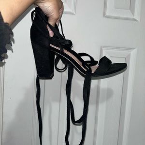 Black heels